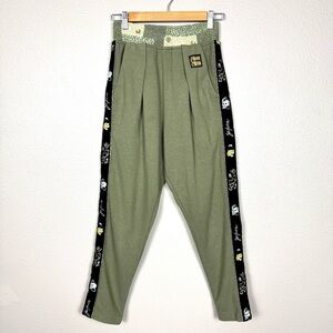 Kapital sirloin stretch jogger sweatpants Japan velvet trim
